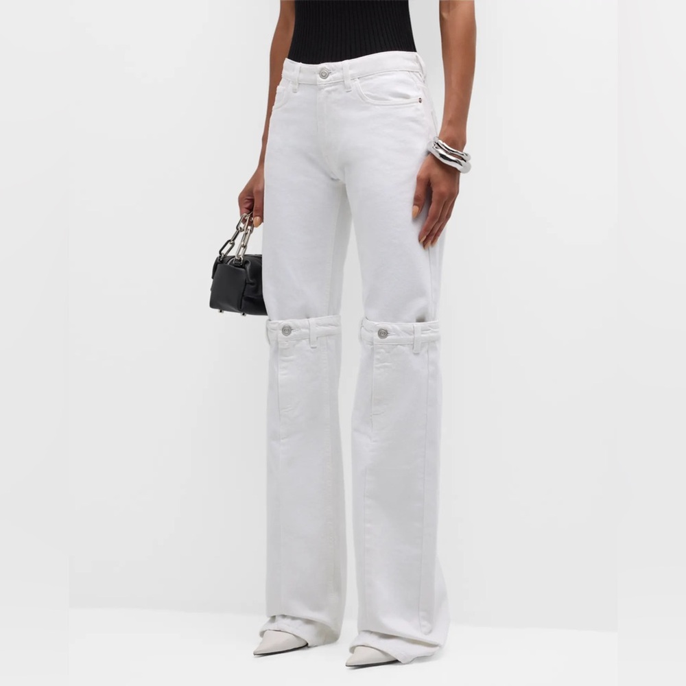 Coperni open knee jeans